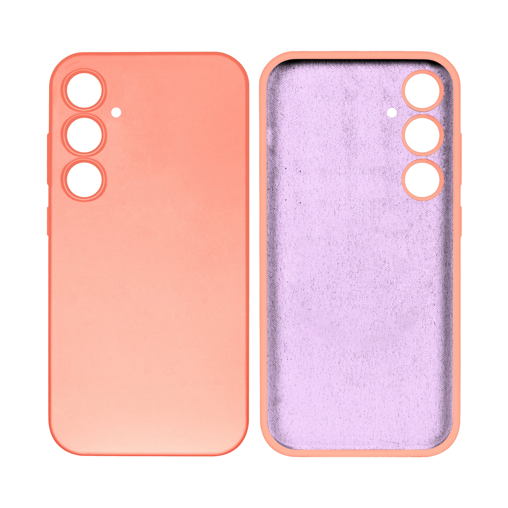 Rixus Soft TPU Phone Case For Samsung Galaxy A15 5G Pink