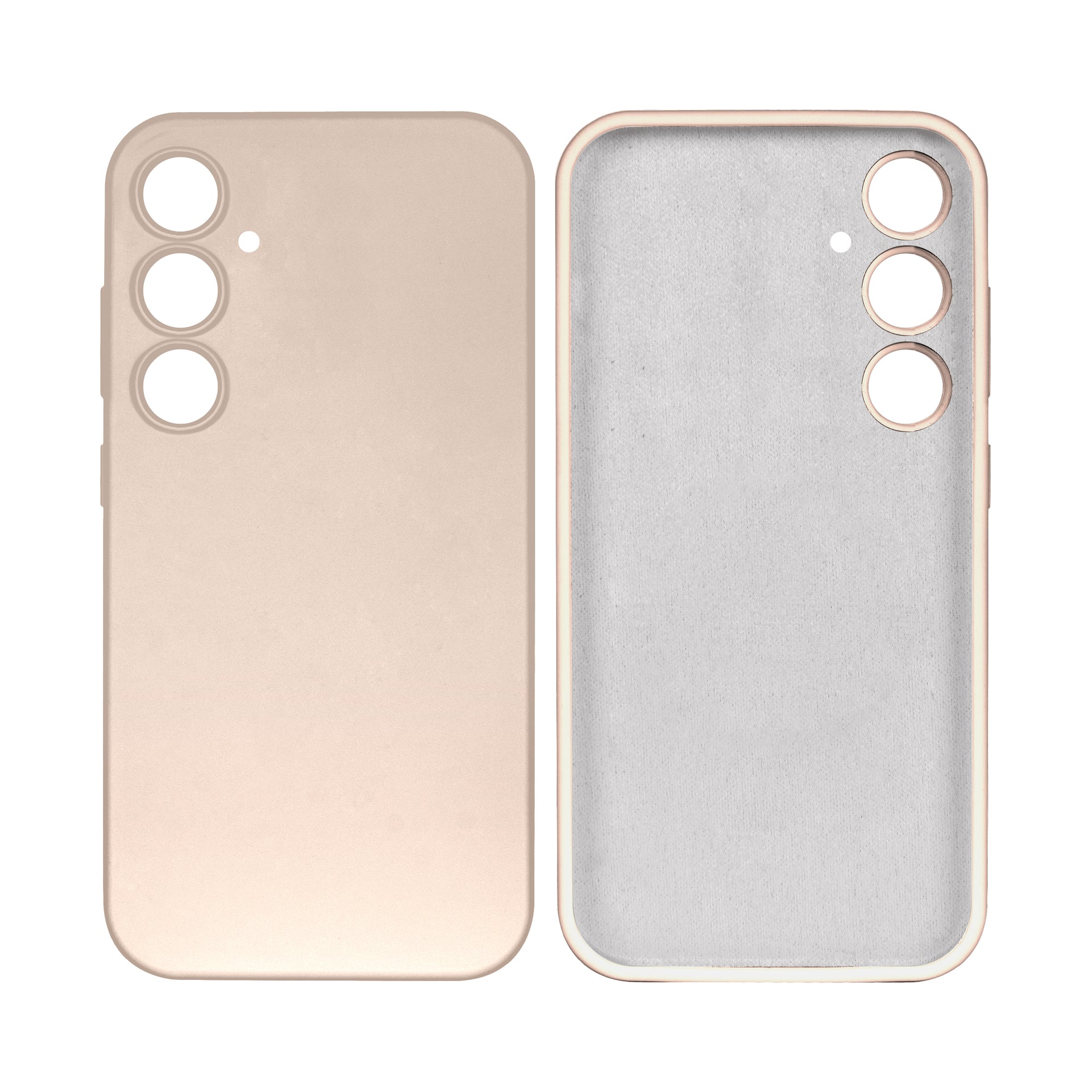 Rixus Soft TPU Phone Case For Samsung Galaxy A15 5G Gold