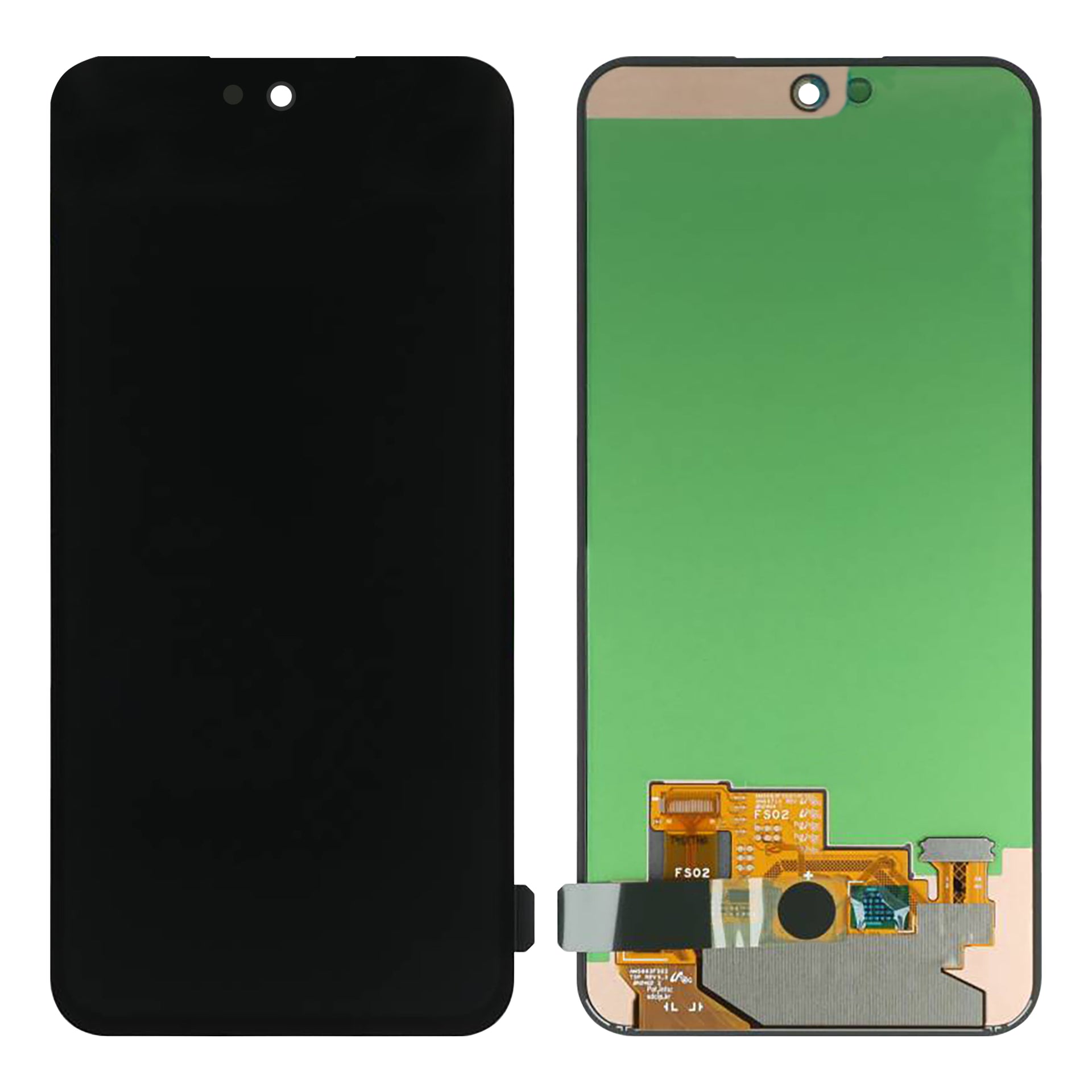 Samsung Galaxy A35 A356B, A55 A556B Display And Digitizer Without Frame Black Service Pack