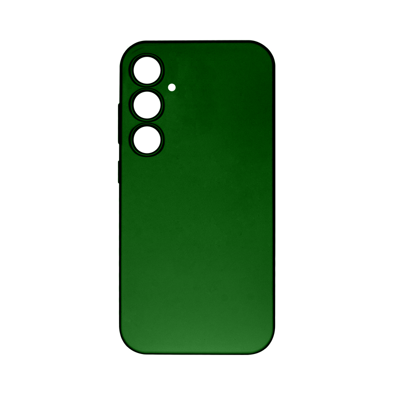 Rixus For Samsung Galaxy A25 5G A256B Soft TPU Phone Case Dark Green