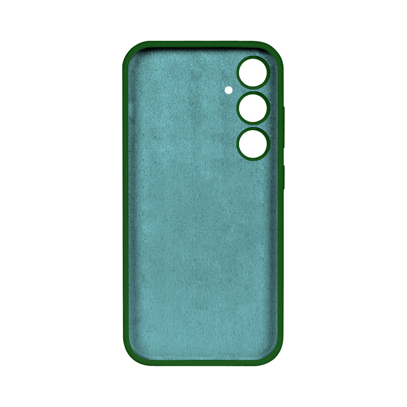 Rixus For Samsung Galaxy A25 5G A256B Soft TPU Phone Case Dark Green