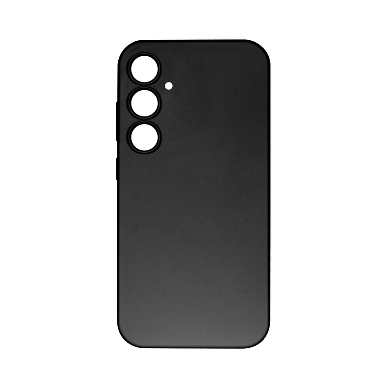 Rixus For Samsung Galaxy A35 5G A356B Soft TPU Phone Case Black