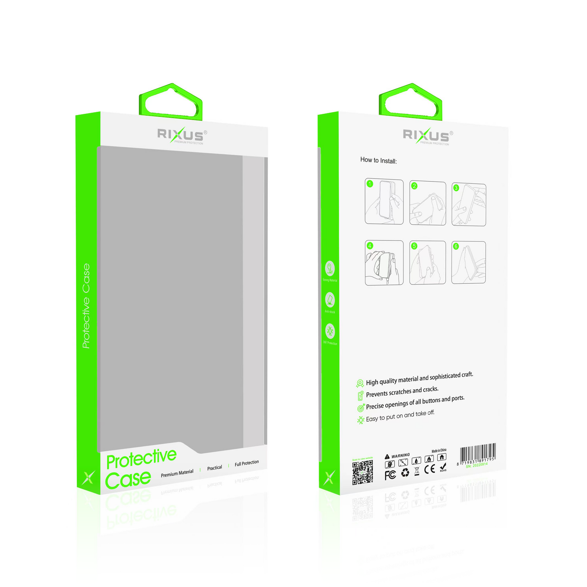Rixus Soft TPU Phone Case For Samsung Galaxy A35 5G Gold