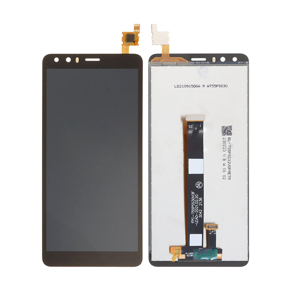 Nokia C01 Plus Display And Digitizer Without Frame Black OEM