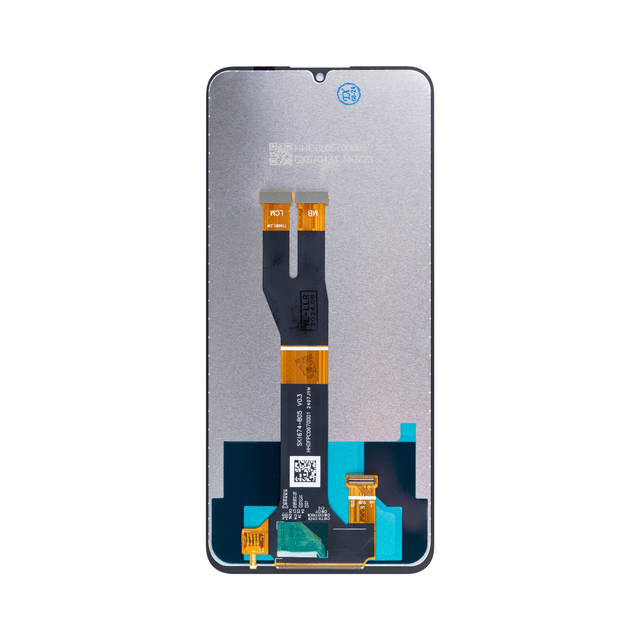 Nokia C31 Display And Digitizer Without Frame Black OEM