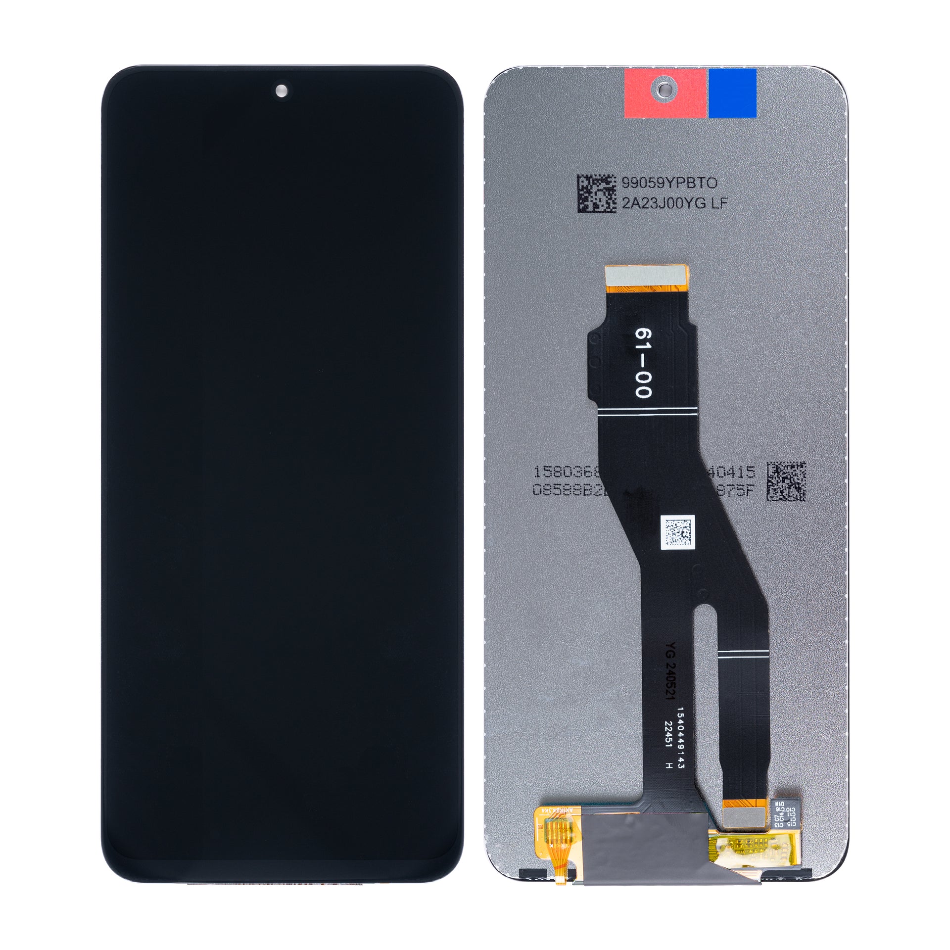 Honor X8A, Honor 90 Lite Display And Digitizer Without Frame Black OEM
