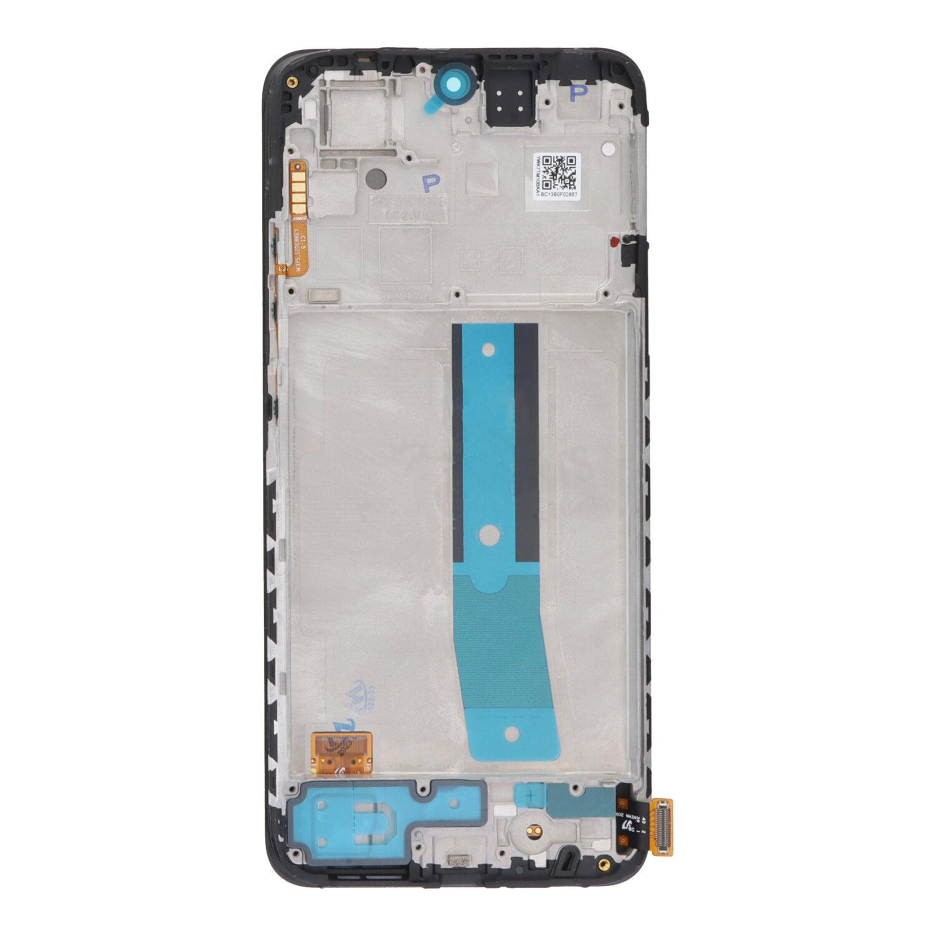 Xiaomi Redmi Note 11 4G Display And Digitizer With Frame Black OEM