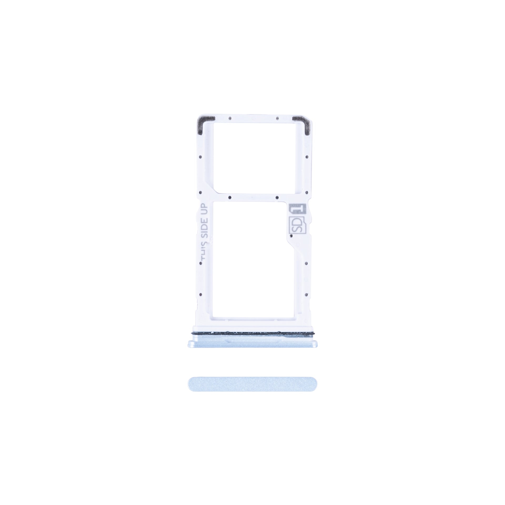 Motorola Moto G84 Sim Card Holder Marshmallow Blue OEM