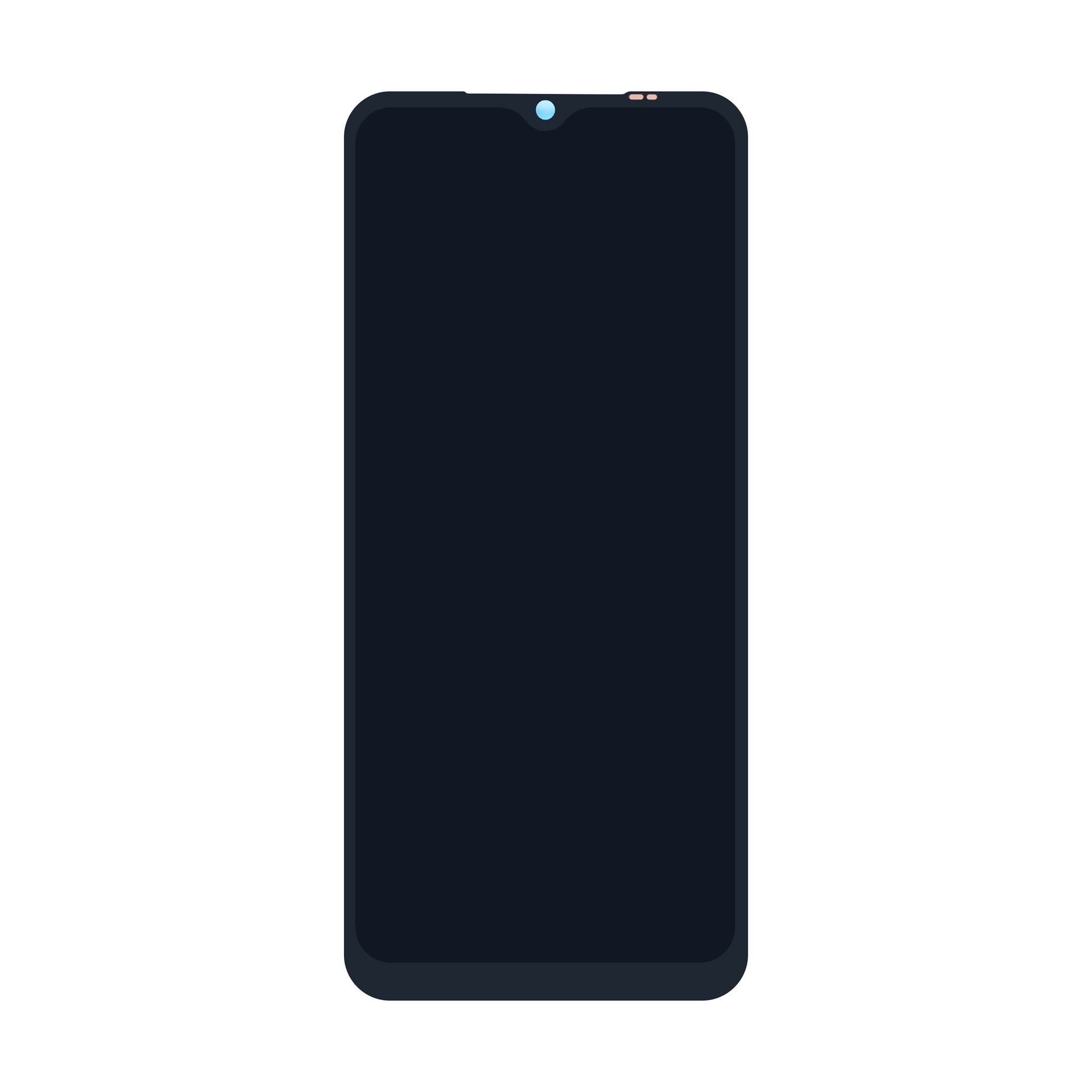 Xiaomi Redmi A2, A2 Plus Display And Digitizer Without Frame Black OEM