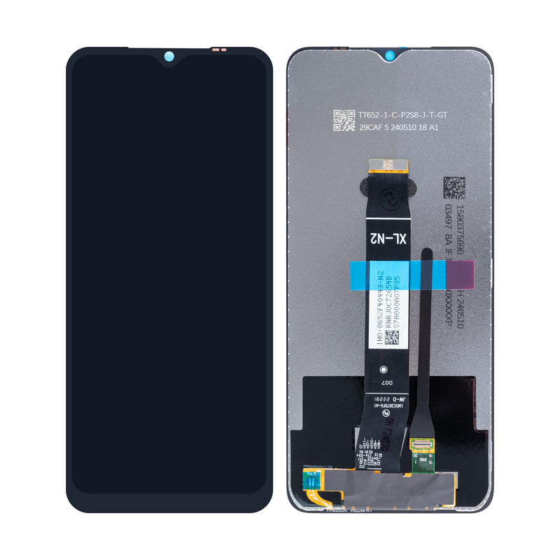 Xiaomi Redmi A2, A2 Plus Display And Digitizer Without Frame Black OEM