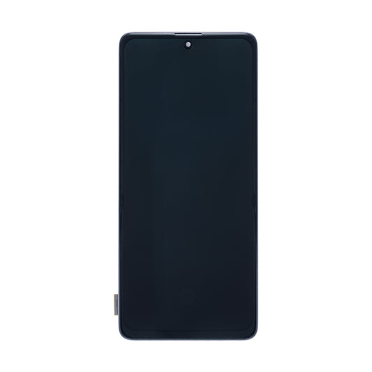 Samsung Galaxy A71 A715F Display and Digitizer With Frame Black Soft-OLED