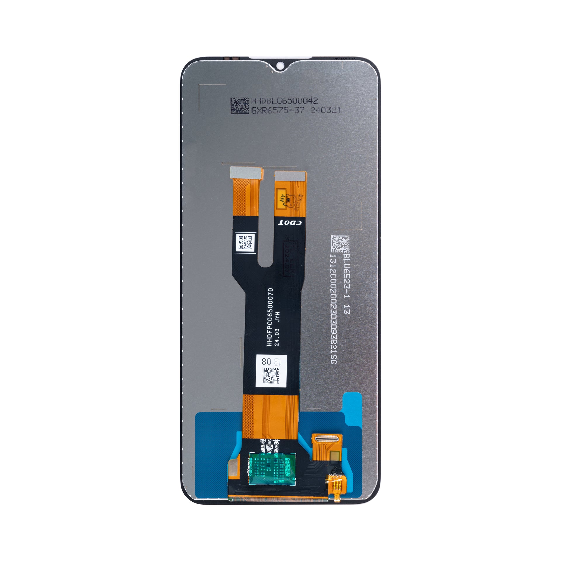 Nokia C32 Display And Digitizer Without Frame Black OEM