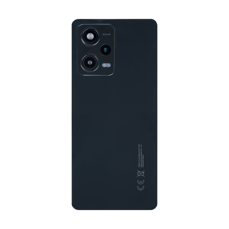 Xiaomi Redmi Note 12 Pro 5G (22101316C) Back Cover Onyx Black With Lens OEM