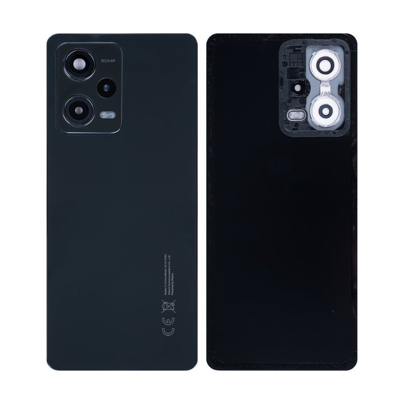 Xiaomi Redmi Note 12 Pro 5G (22101316C) Back Cover Onyx Black With Lens OEM