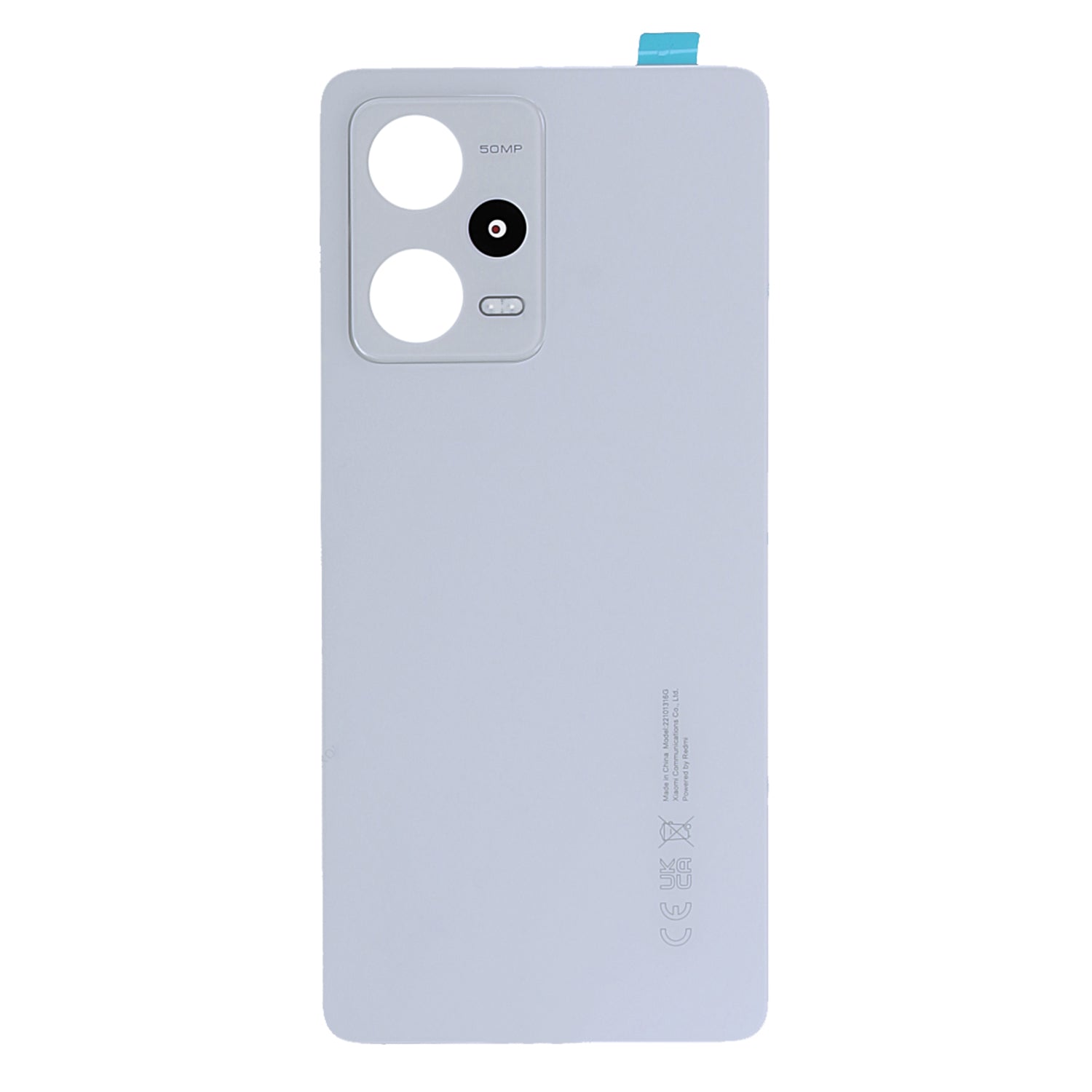 Xiaomi Redmi Note 12 Pro 5G Back Cover With Lens Polar White OEM