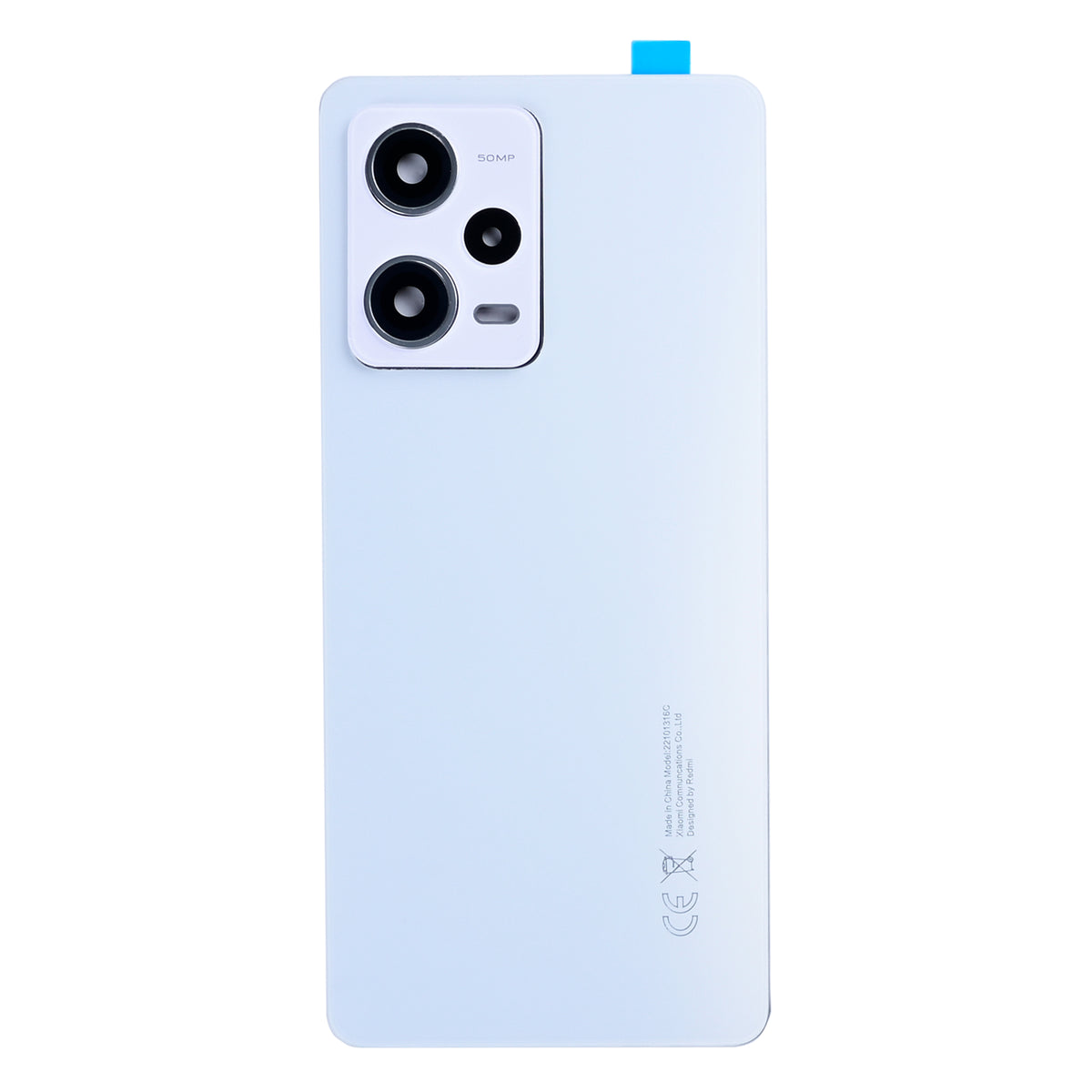 Xiaomi Redmi Note 12 Pro 5G Back Cover With Lens Polar White OEM