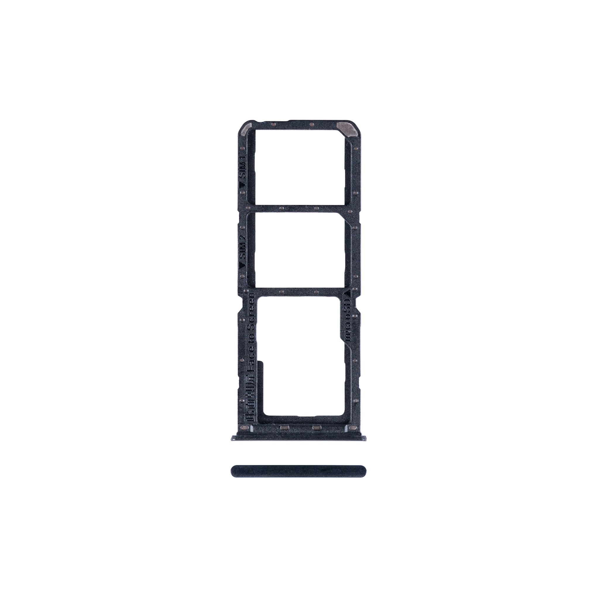 Oppo A5 (2020) Sim Card Holder Mirror Black OEM