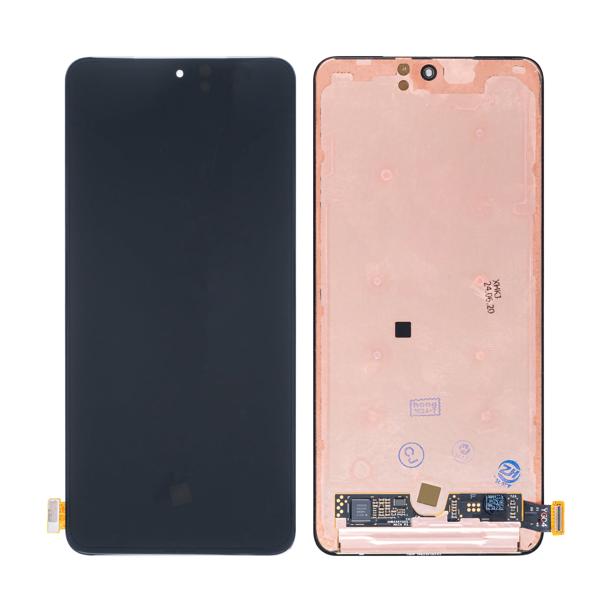Vivo X70 Display And Digitizer Without Frame Black OEM