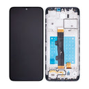 Motorola Moto E7 Display And Digitizer With Frame Mineral Gray OEM