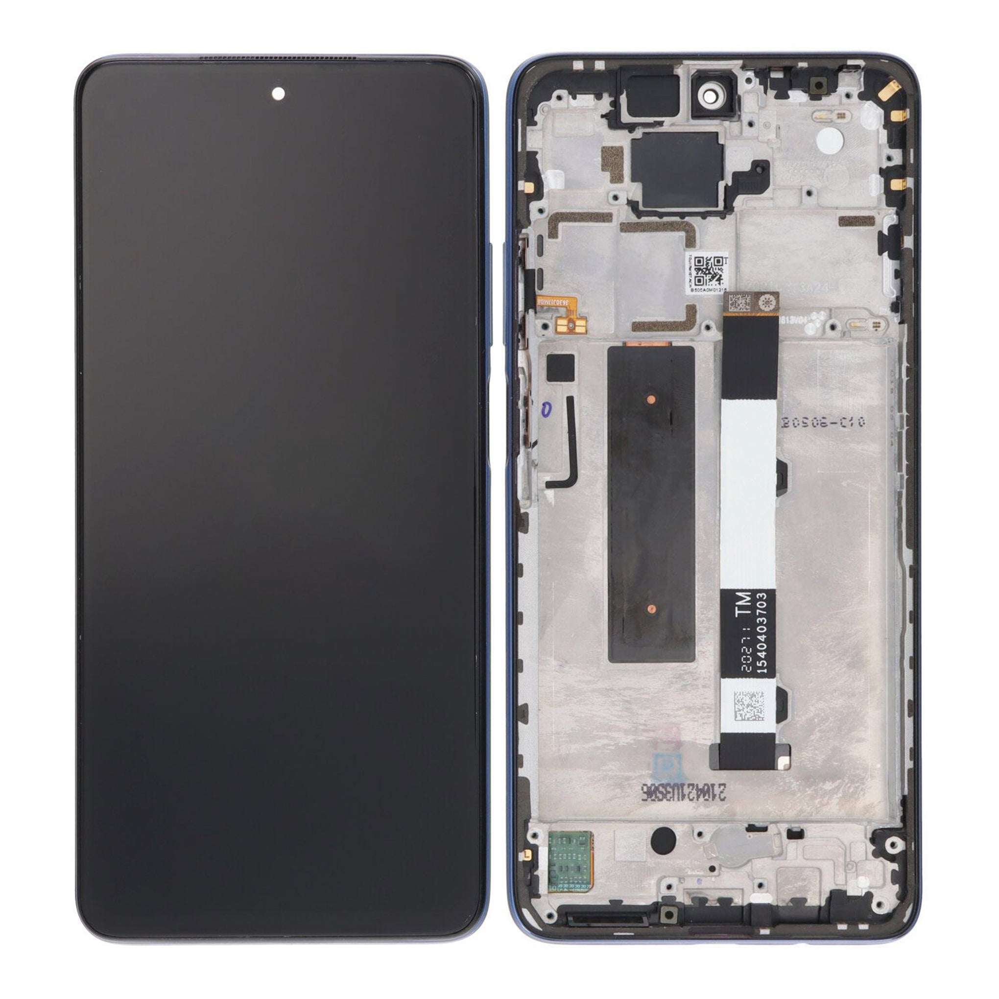 Xiaomi Mi 10T Lite 5G, Redmi Note 9 Pro 5G Display and Digitizer With Frame Black OEM