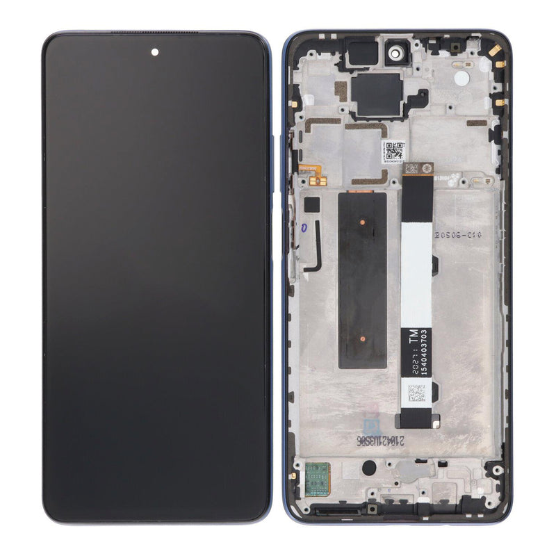 Xiaomi Mi 10T Lite 5G (M2007J17G), Redmi Note 9 Pro 5G (M2007J17C) Display and Digitizer With Frame Black OEM