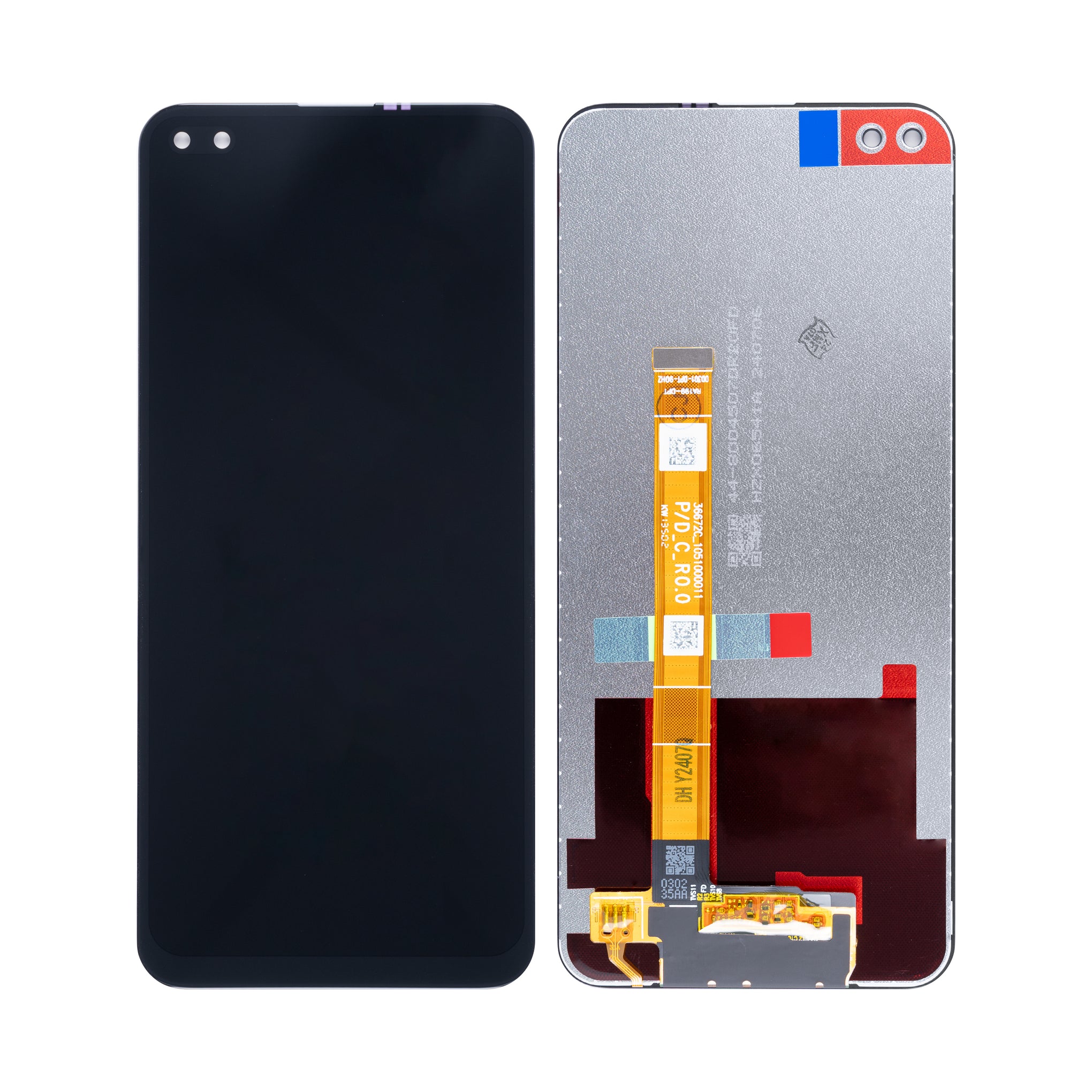 Realme 6 Pro Display And Digitizer Without Frame Black OEM