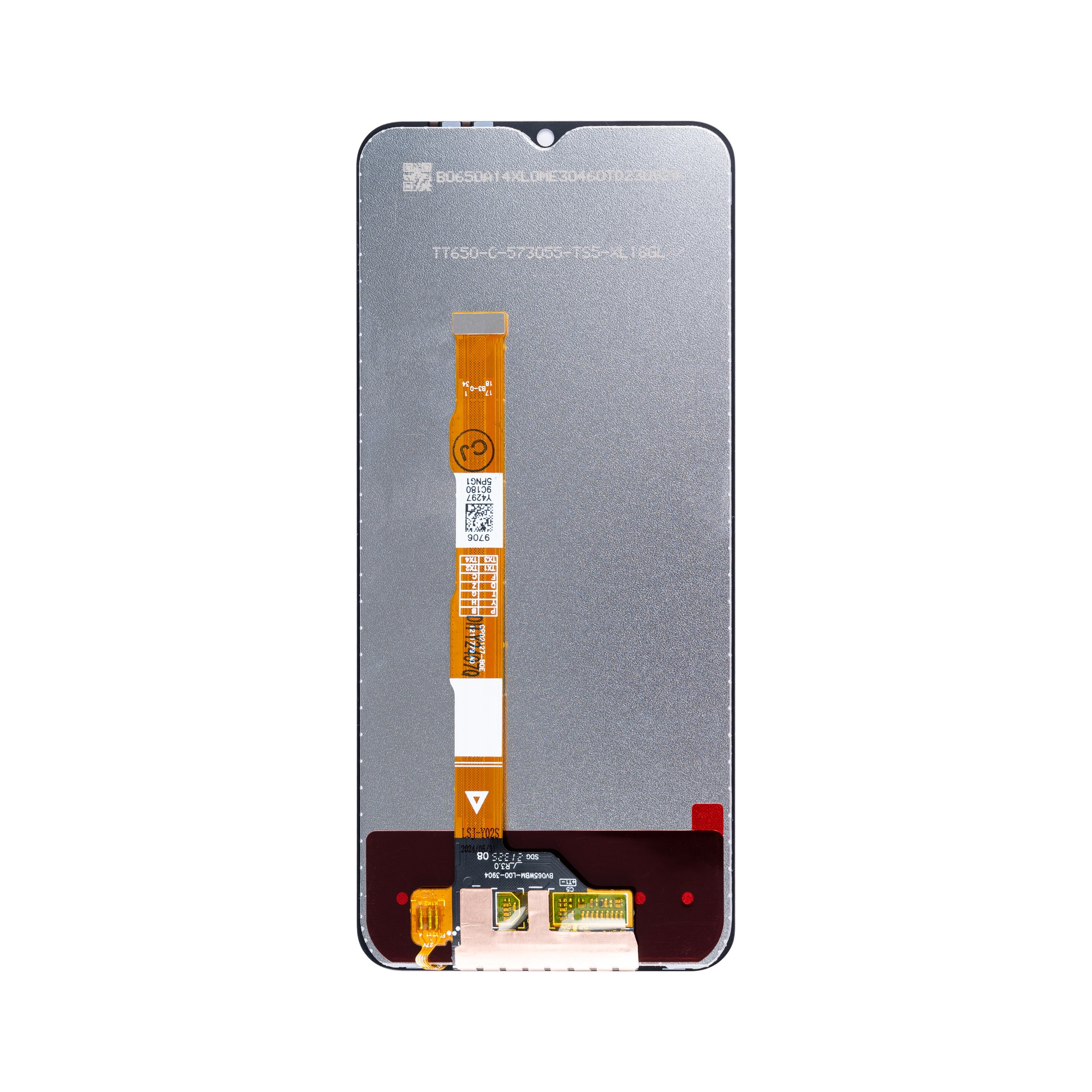 Vivo Y16 Display And Digitizer Without Frame Black OEM