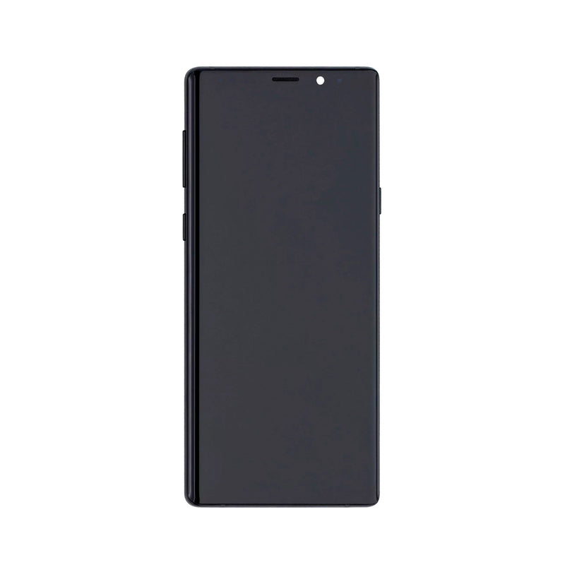 Samsung Galaxy Note 9 N960F Display and Digitizer With Frame Midnight Black Refurbished