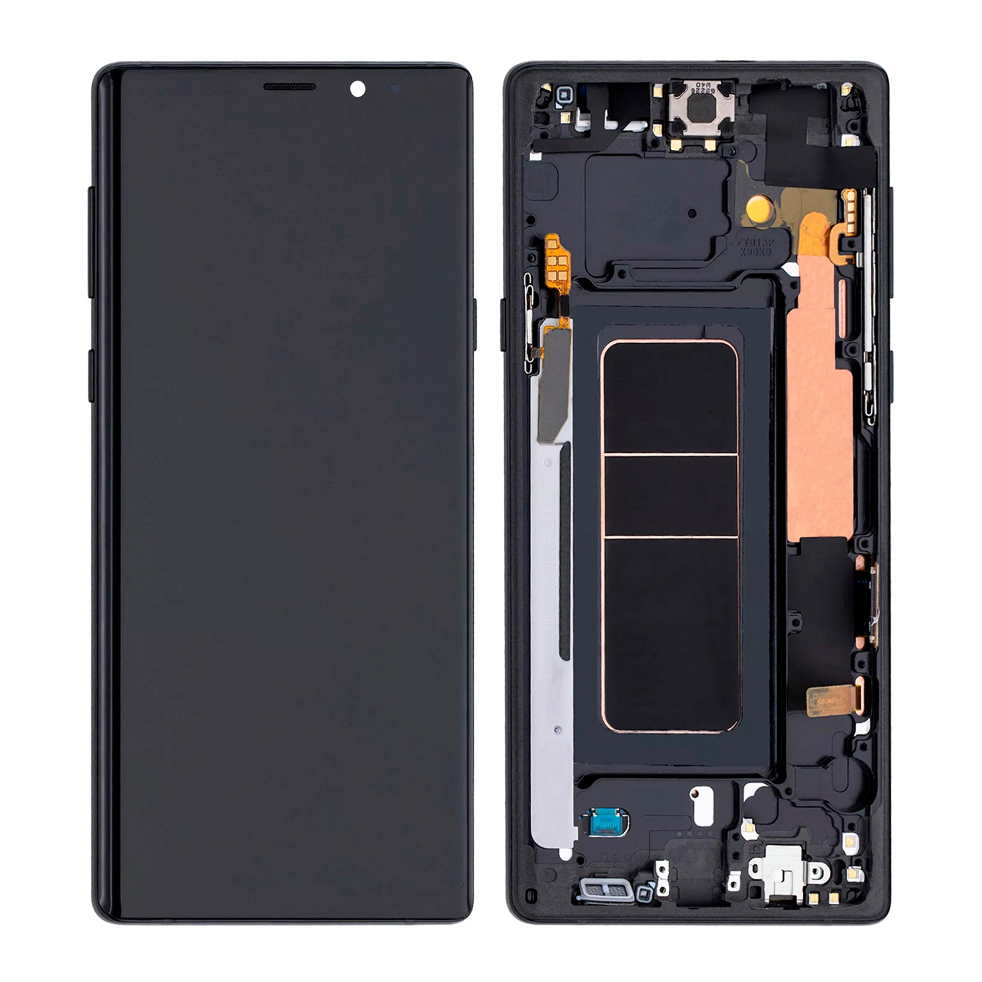 Samsung Galaxy Note 9 N960F Display and Digitizer With Frame Midnight Black Refurbished