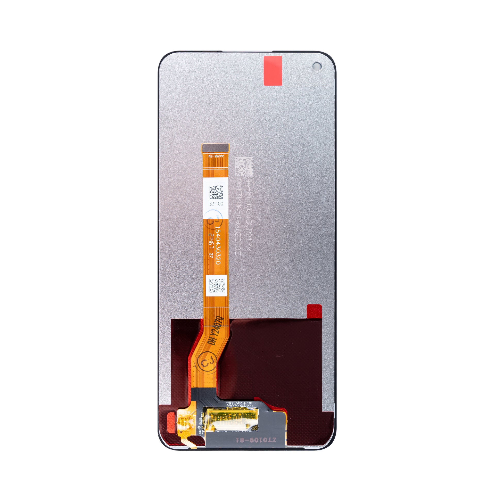 Oppo A96 4G Display And Digitizer Without Frame Black OEM