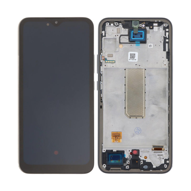 Samsung Galaxy A34 A346B Display And Digitizer With Frame Graphite Soft-OLED