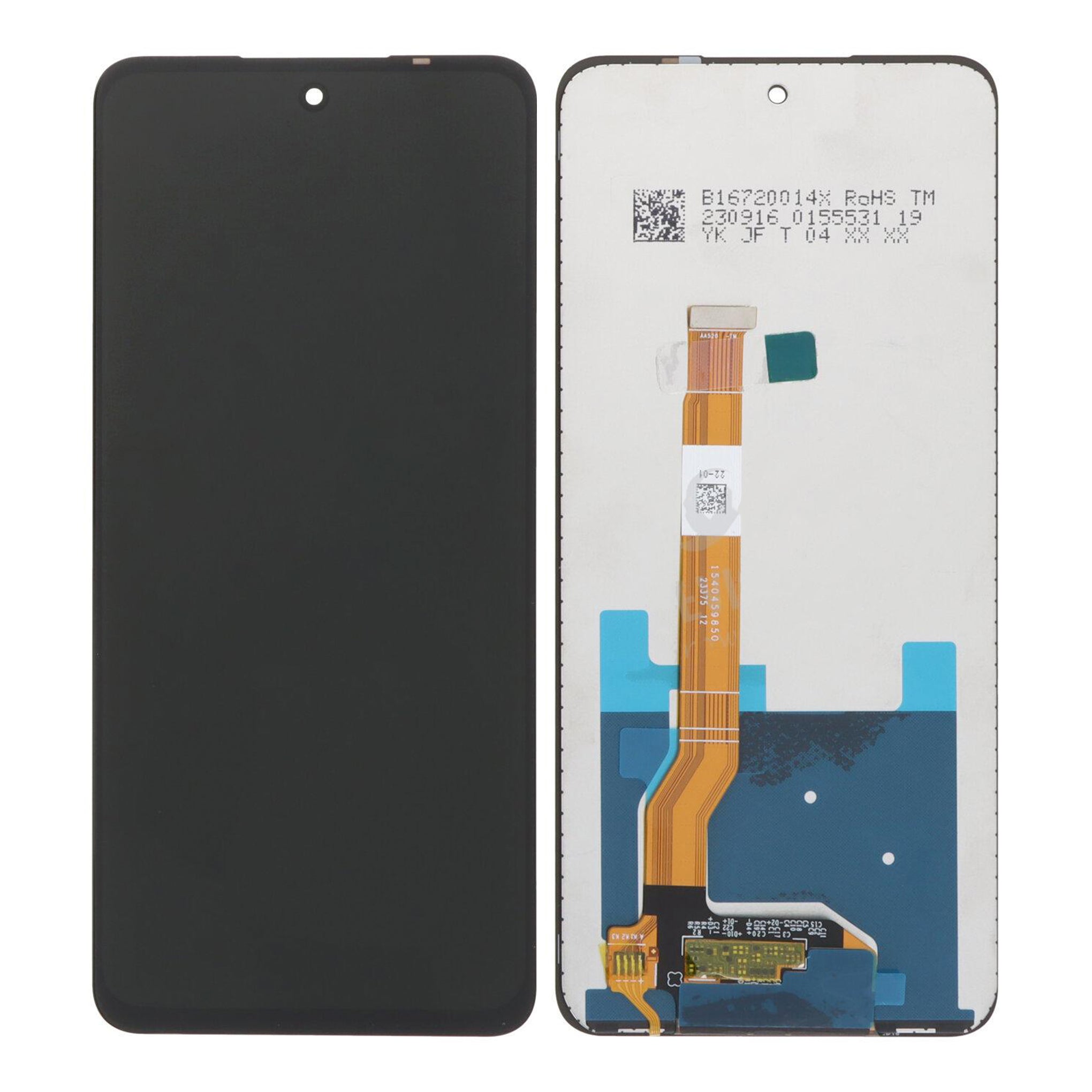 OnePlus Nord CE 3 Lite Display And Digitizer Without Frame Black OEM
