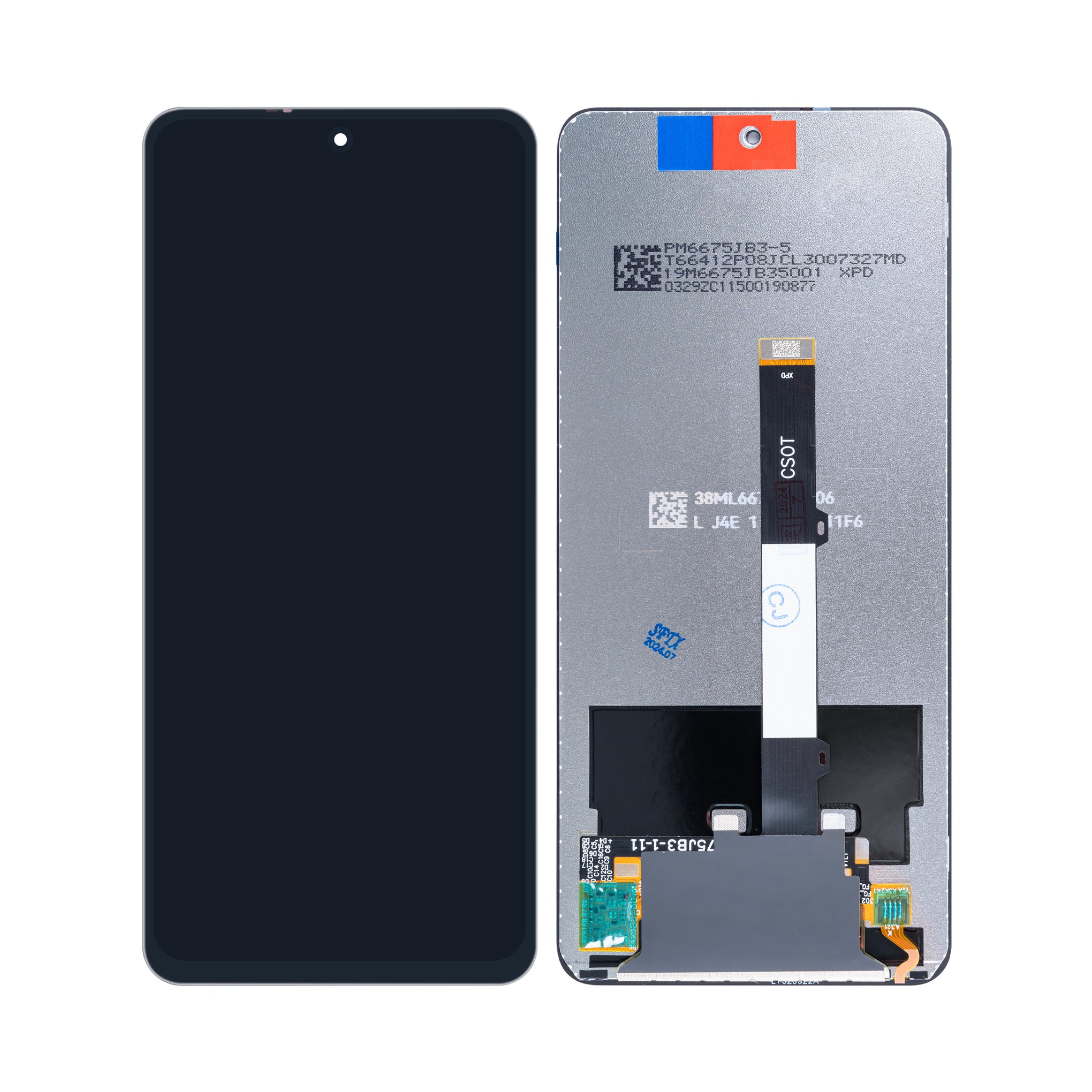 Xiaomi Poco X3 Pro Display And Digitizer Without Frame Phantom Black OEM