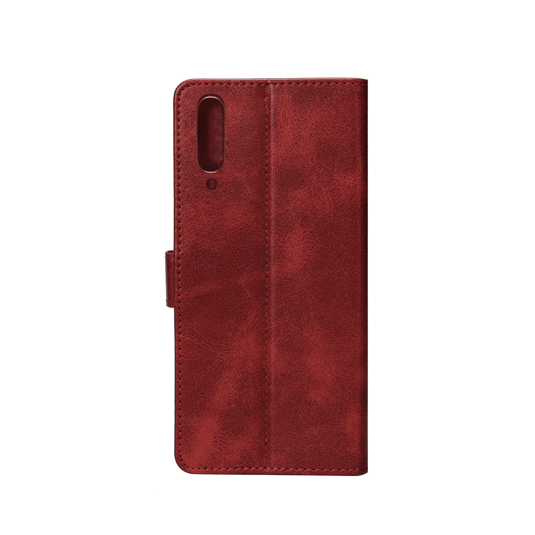 Rixus Bookcase For Samsung Galaxy A7 Dark Red