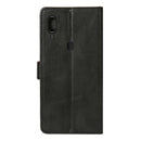 Rixus Bookcase For Samsung Galaxy A40 Black