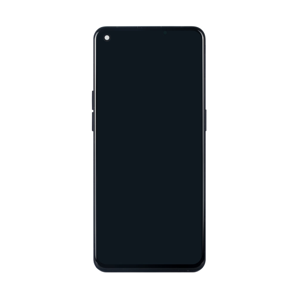 Oppo Reno 6 5G Display And Digitizer With Frame Stellar Black Hard-OLED
