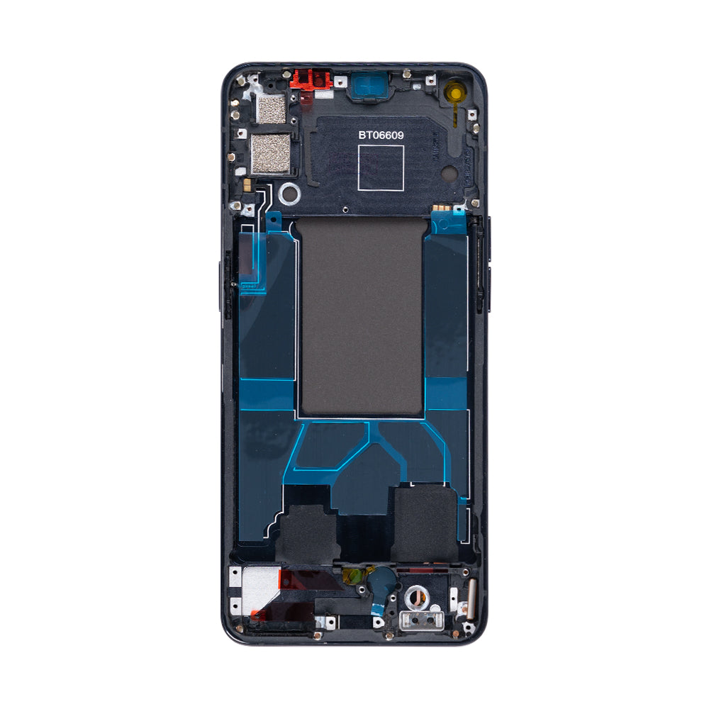 Oppo Reno 6 5G Display And Digitizer With Frame Stellar Black Hard-OLED