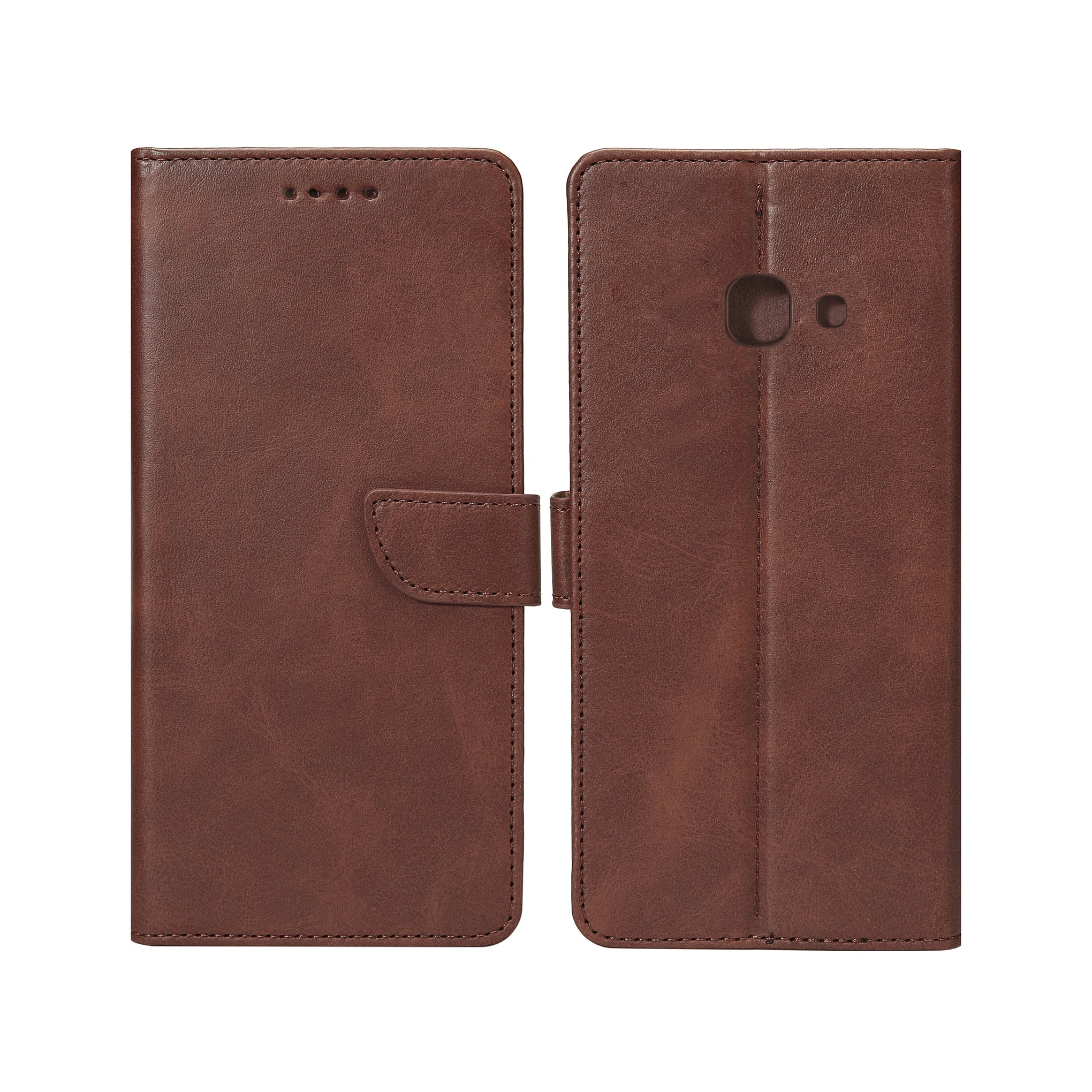 Rixus Bookcase For Samsung Galaxy A5 Brown
