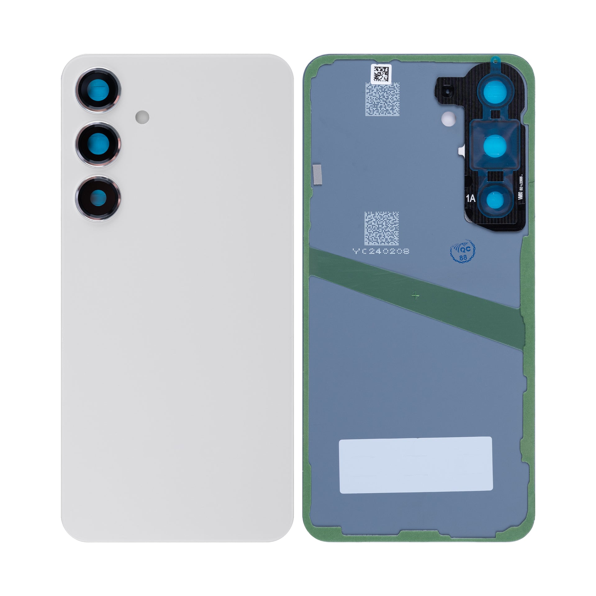 Samsung Galaxy S24 S921B Back Cover With Lens Marble Grey OEM