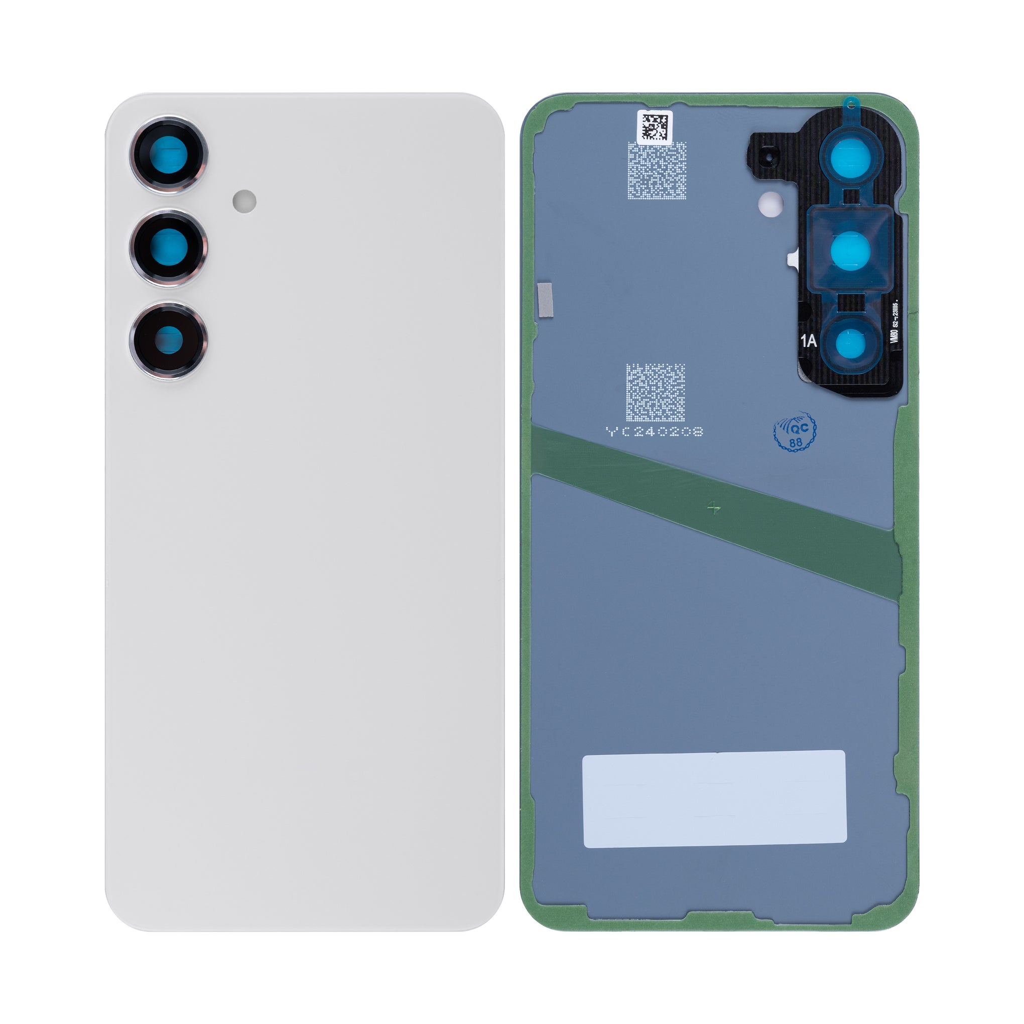Samsung Galaxy S24 S921B Back Cover With Lens Marble Grey OEM