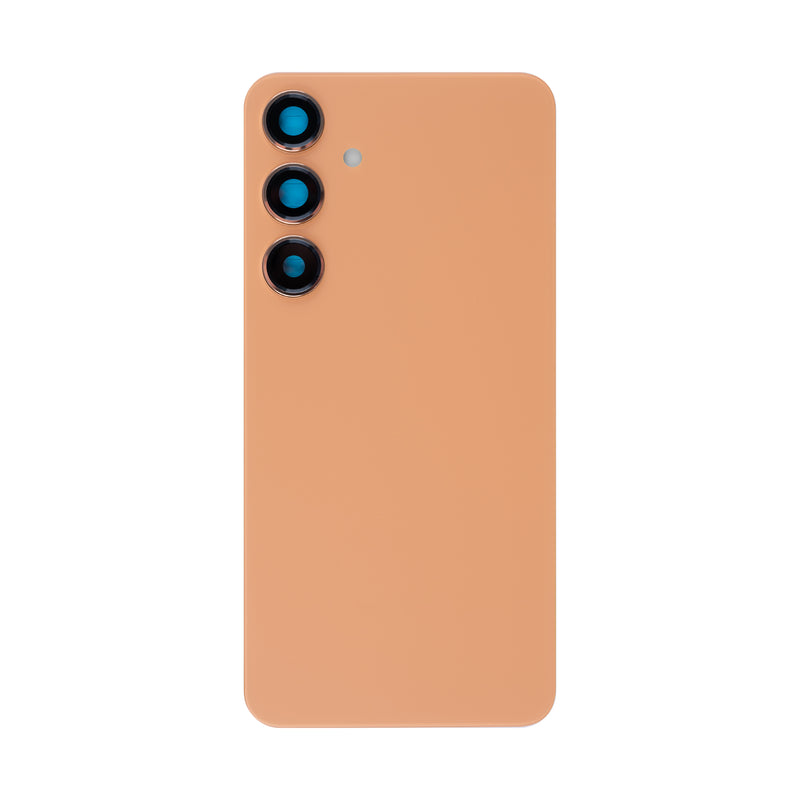 Samsung Galaxy S24 S921B Back Cover Sandstone Orange With Lens OEM