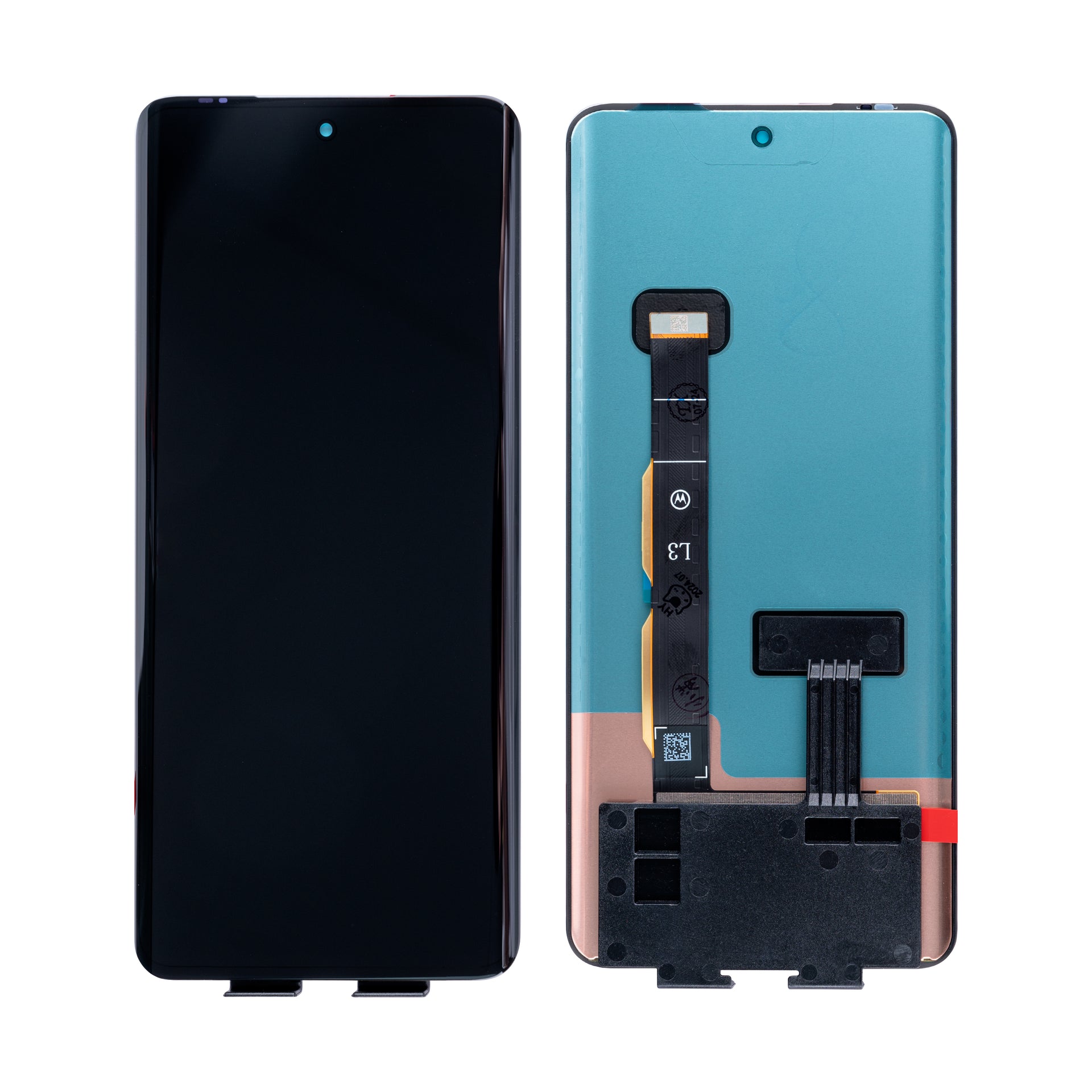 Motorola Edge 40 Neo Display And Digitizer Without Frame Black OEM