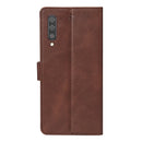 Rixus Bookcase For Samsung Galaxy A50 Brown