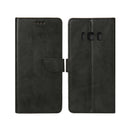 Rixus Bookcase For Samsung Galaxy S8 Plus Black