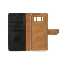 Rixus Bookcase For Samsung Galaxy S8 Plus Black