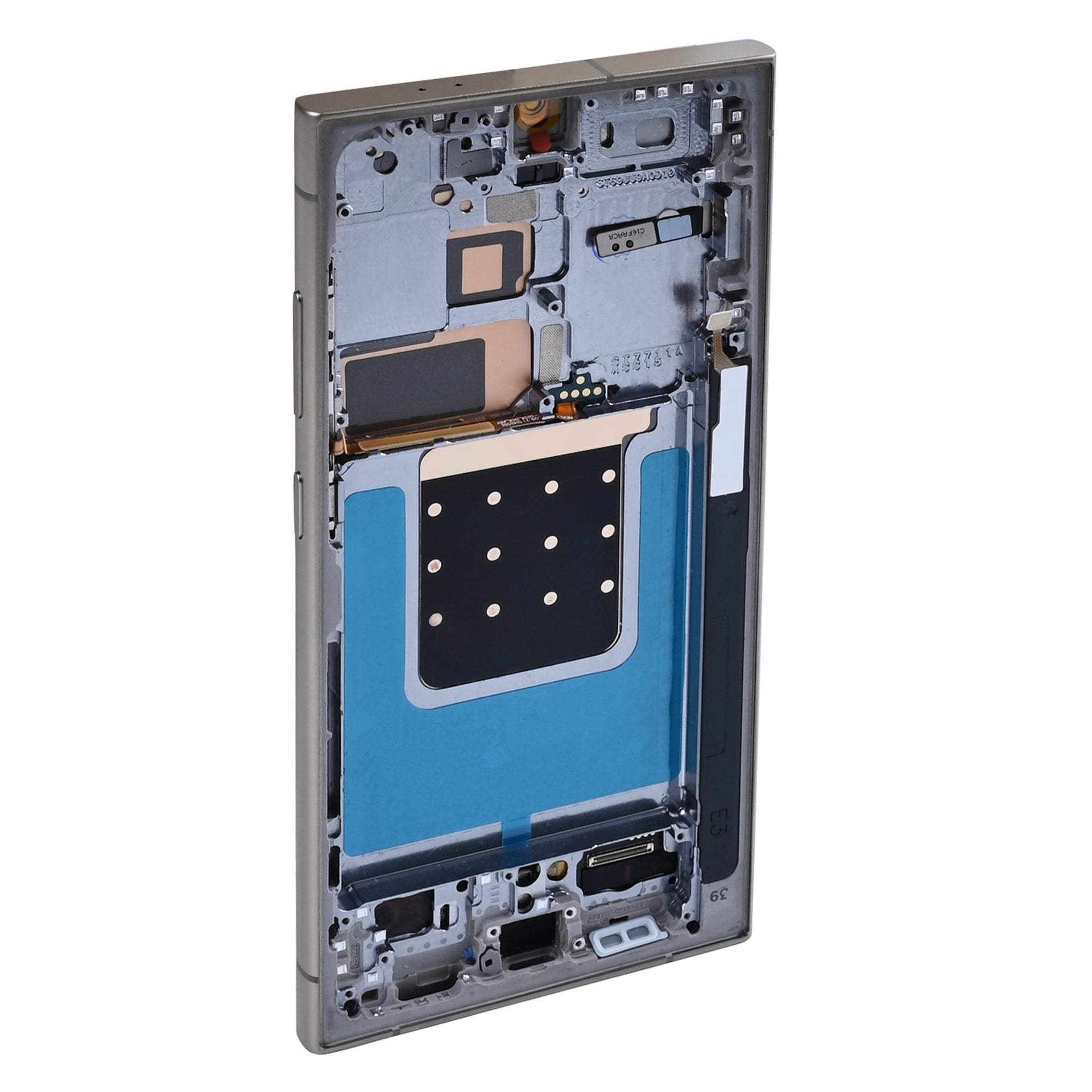 Samsung Galaxy S24 Ultra S928B Display And Digitizer With Frame Titanium Yellow Soft-OLED