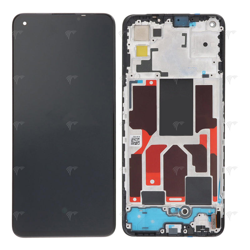 Realme GT Master (RMX3363, RMX3360) Display And Digitizer With Frame Black Original