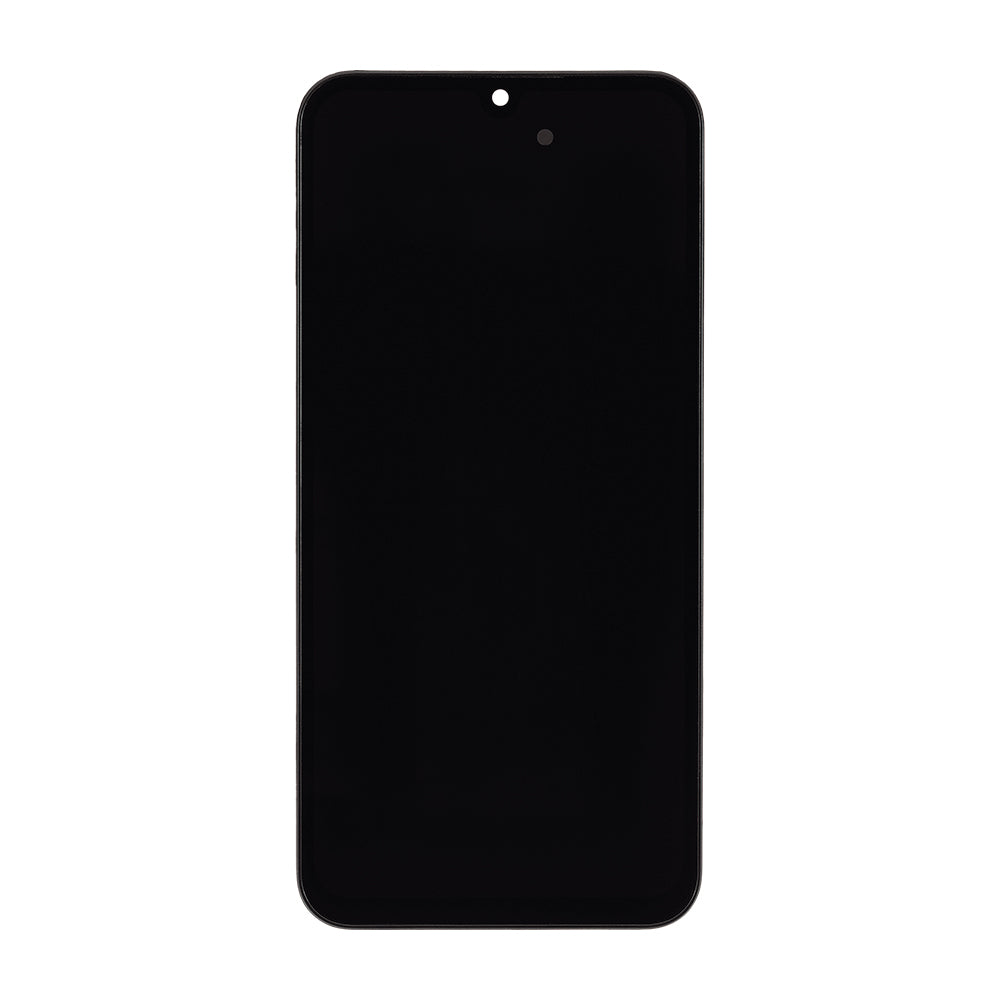 Samsung Galaxy A15 A155F, A15 5G A156B Display And Digitizer With Frame Brave Black Soft-OLED