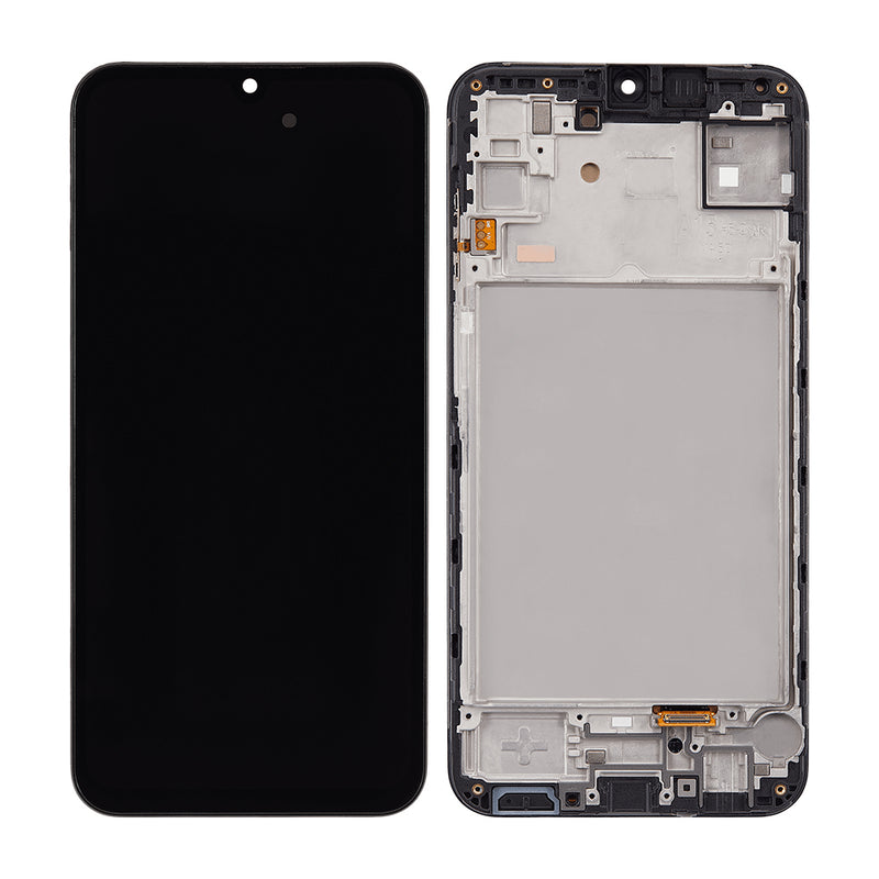 Samsung Galaxy A15 A155F, A15 5G A156B Display And Digitizer With Frame Brave Black SOFT-OLED