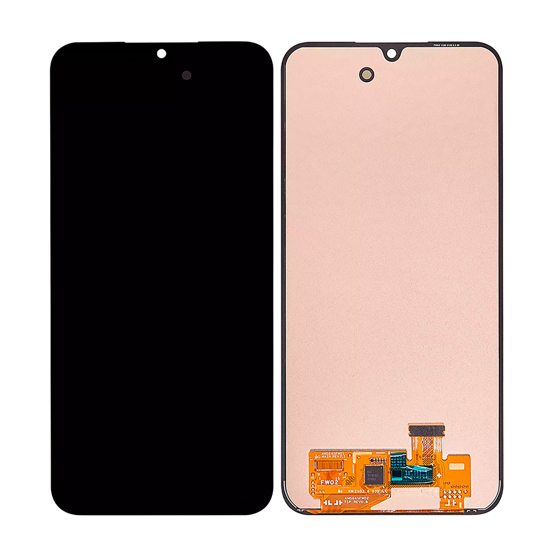 Samsung Galaxy A15 A155F, A15 5G A156B Display And Digitizer Without Frame Black Soft-OLED
